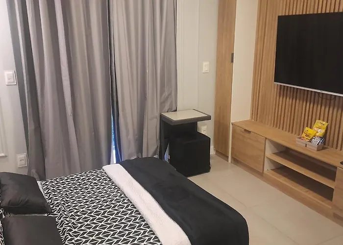 Studio Com Conforto Para 2 Pessoas